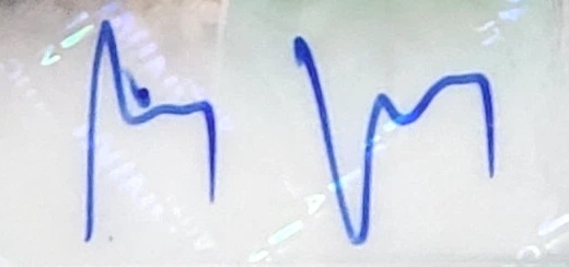Anton Watson Autograph