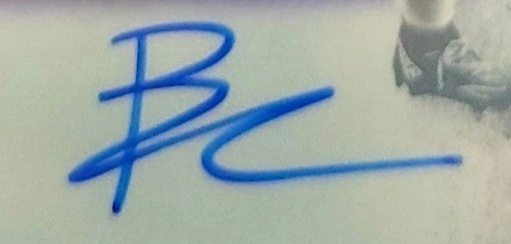 Barrett Carter Autograph