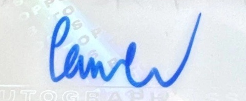 Cam Whitmore Autograph