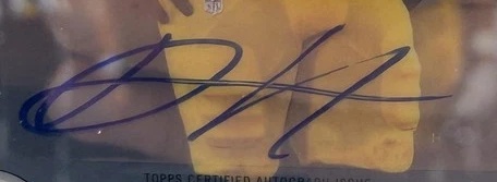 Derrick Harmon Autograph