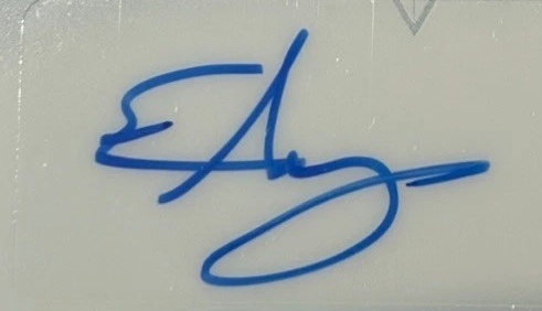 Elijah Arroyo Autograph