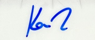 Kon Knueppel Autograph