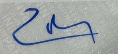 Luke McCaffrey Autograph