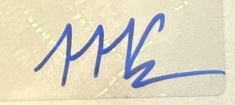 Malachi Corley Autograph