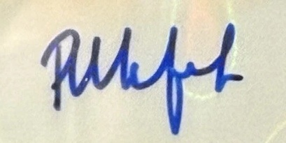 Phil Mafah Autograph