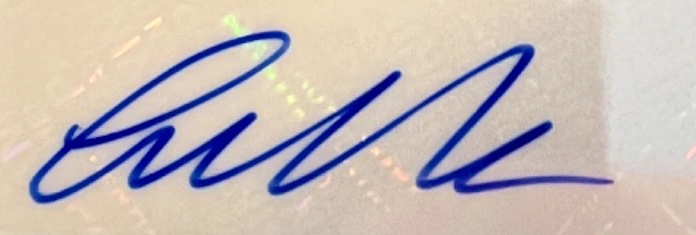 RJ Luis Autograph