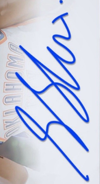 Shai Gilgeous-Alexander Autograph