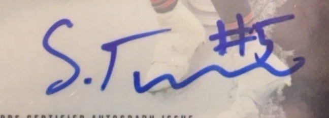 Shemar Turner Autograph