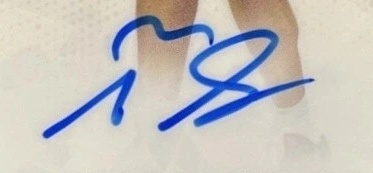Thomas Sorber Autograph