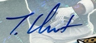Travis Hunter Autograph
