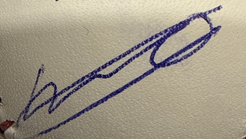 Vladimir Guerrero Jr. Autograph