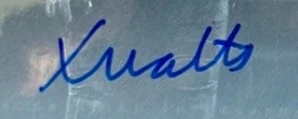 Xavier Watts Autograph